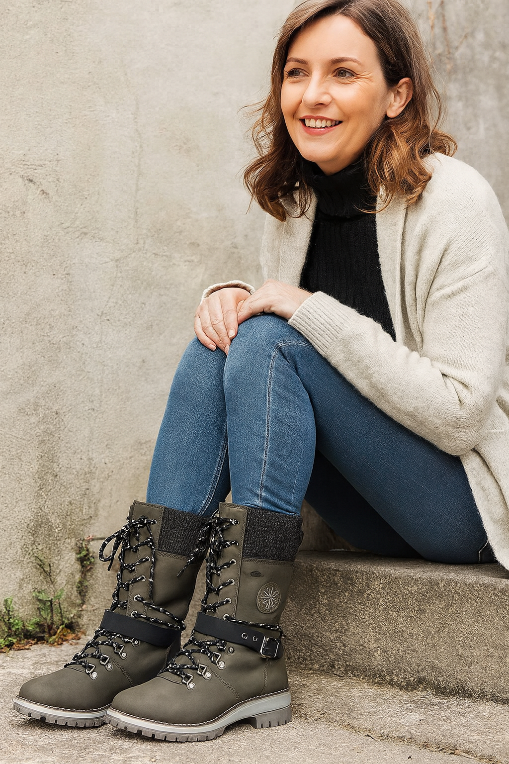 Ewelina | Wodoodporne śniegowce do kolan