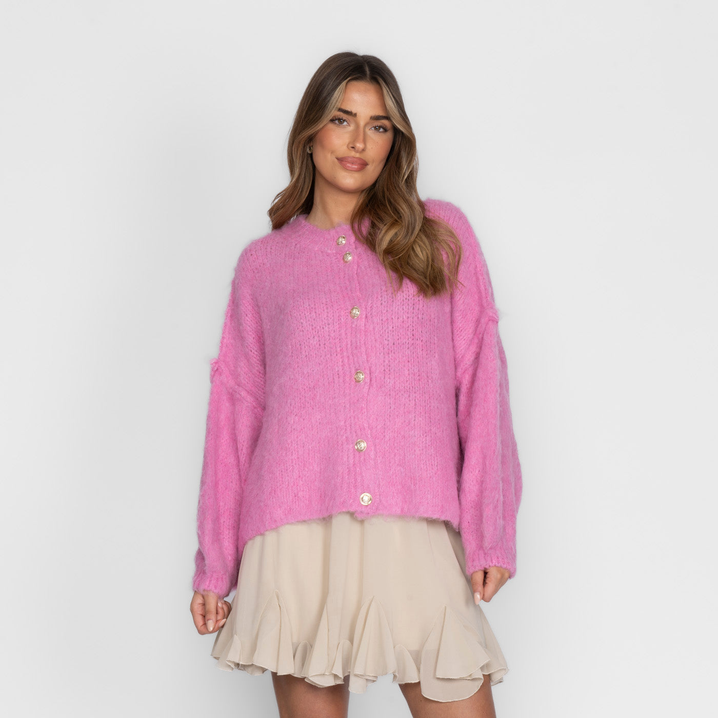 Alicja | Krótki kardigan oversize