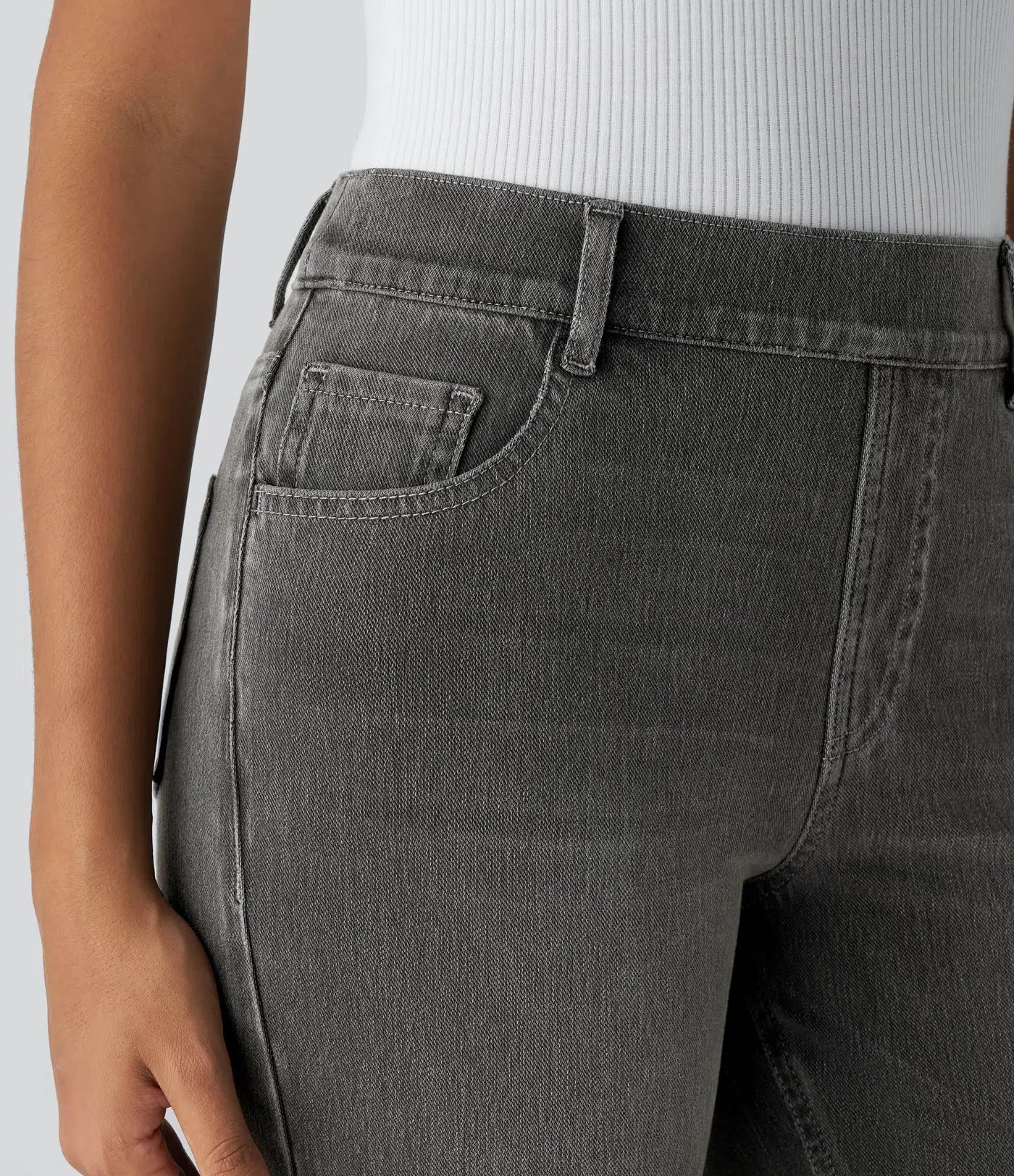 Lara | Spodnie z wysokim stanem i elastycznym pasem