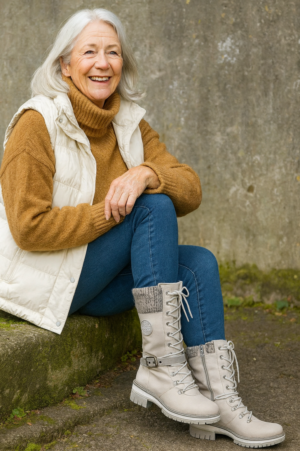 Ewelina | Wodoodporne śniegowce do kolan