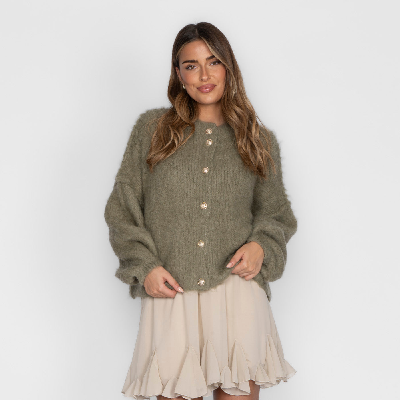 Alicja | Krótki kardigan oversize