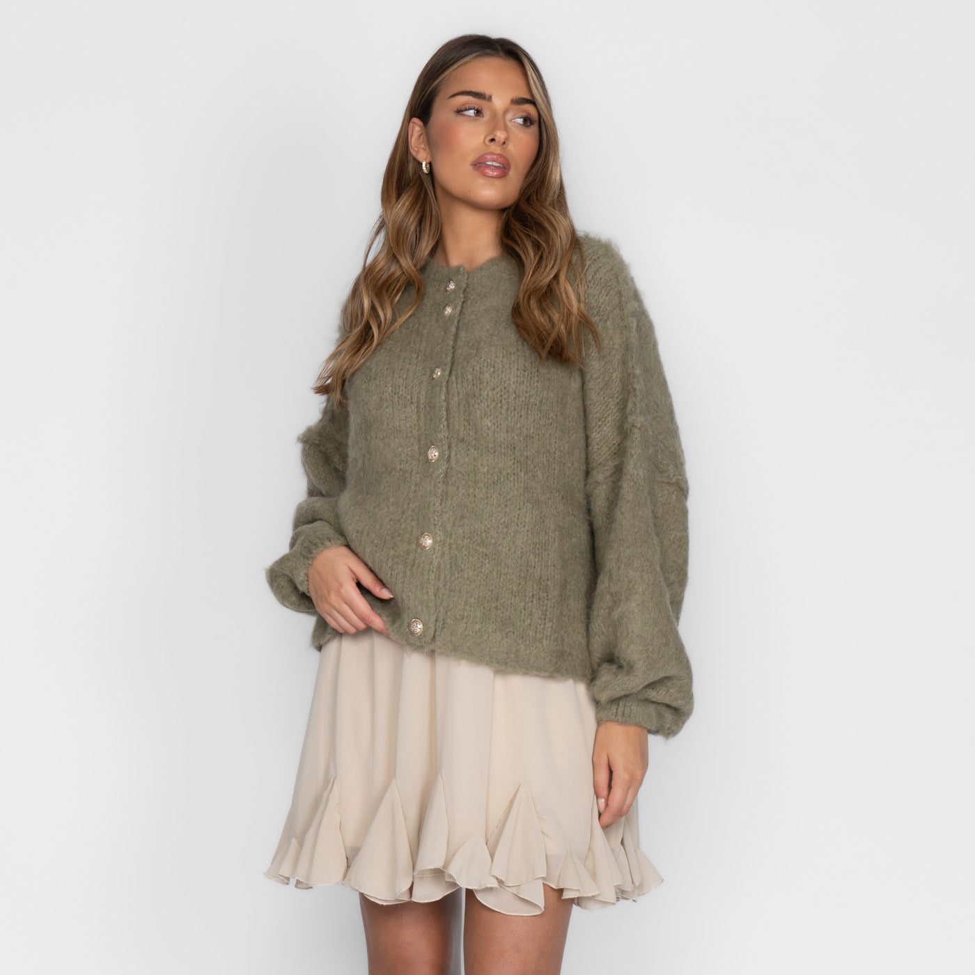 Alicja | Krótki kardigan oversize