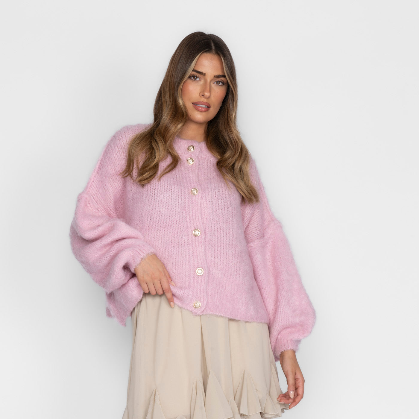 Alicja | Krótki kardigan oversize