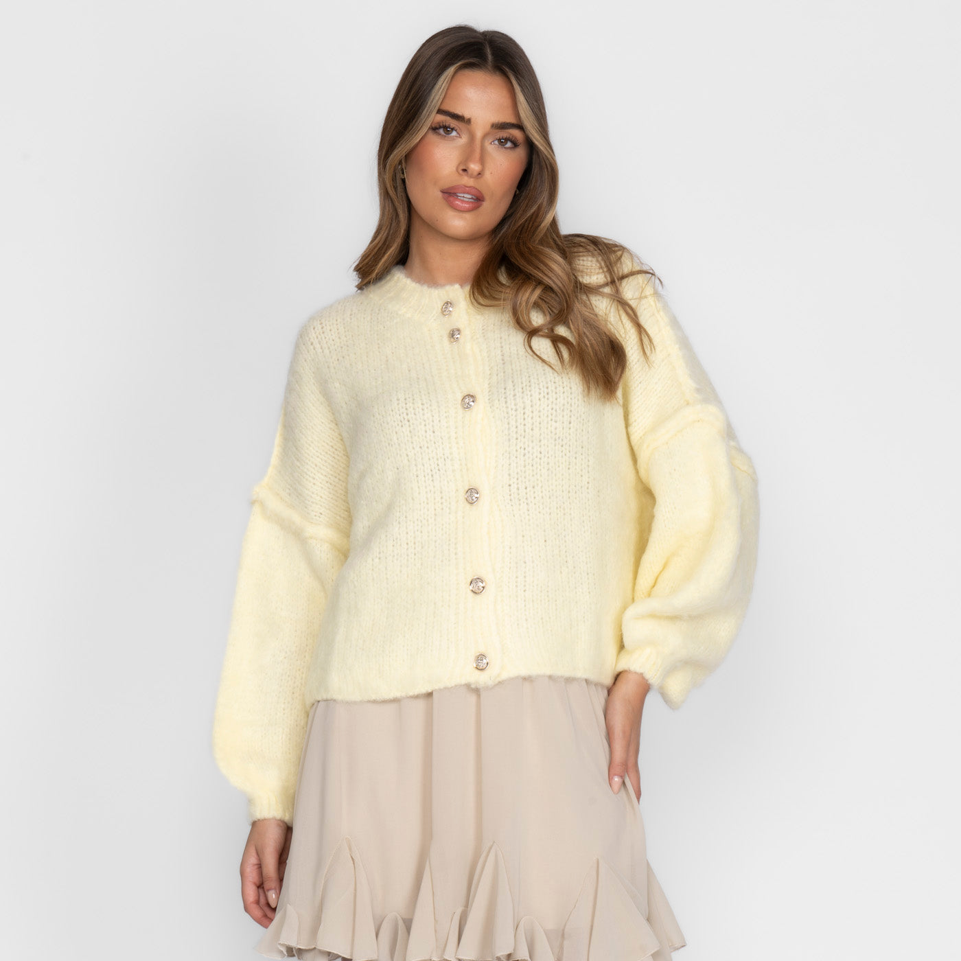 Alicja | Krótki kardigan oversize