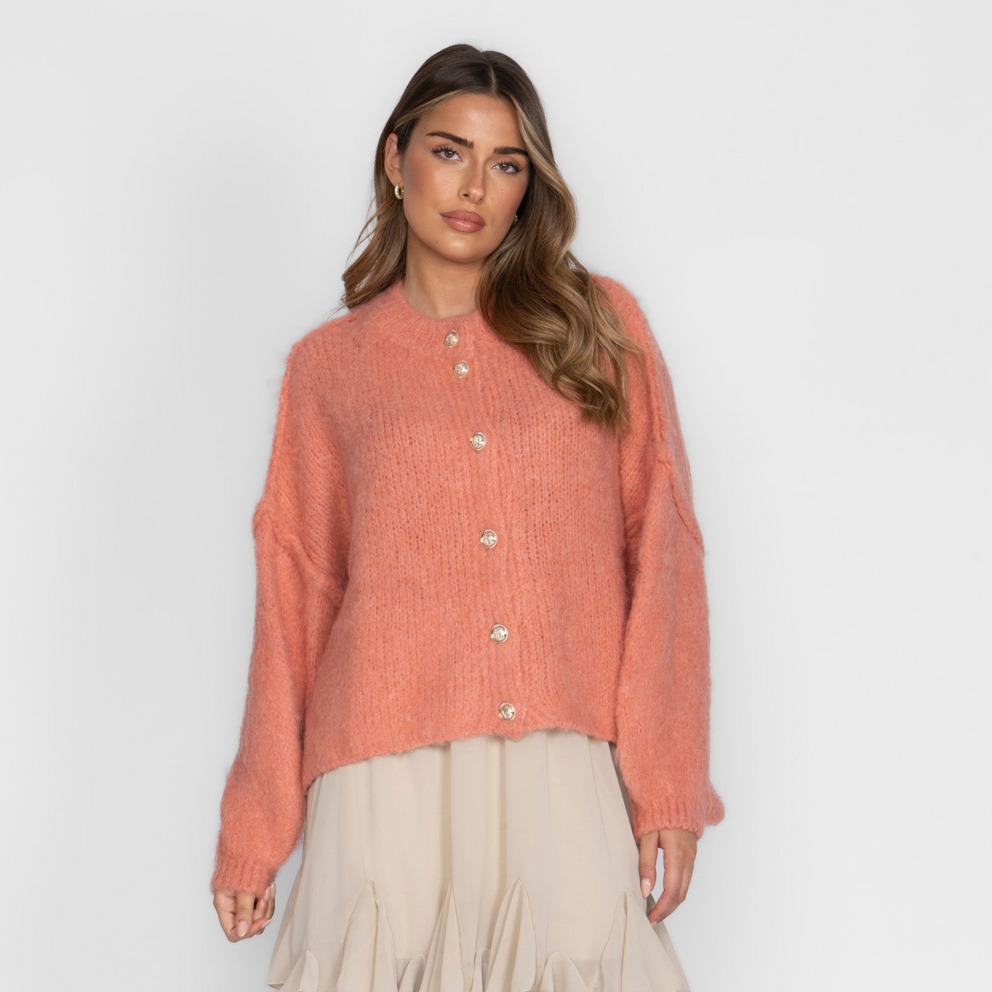 Alicja | Krótki kardigan oversize